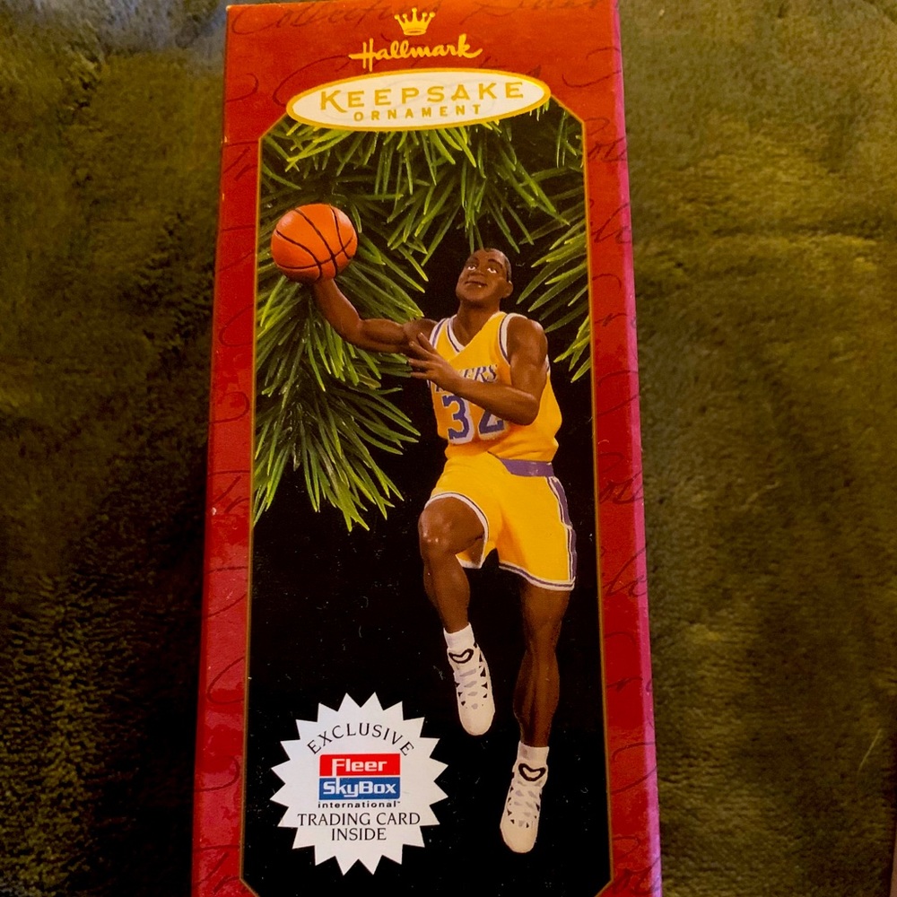 Hallmark Collectors Series Magic Johnson ornament
